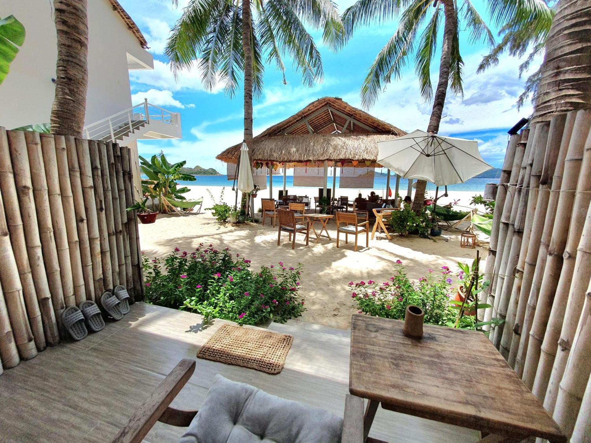 Lucky Spot Beach Bungalow Song Cau Eksteriør bilde