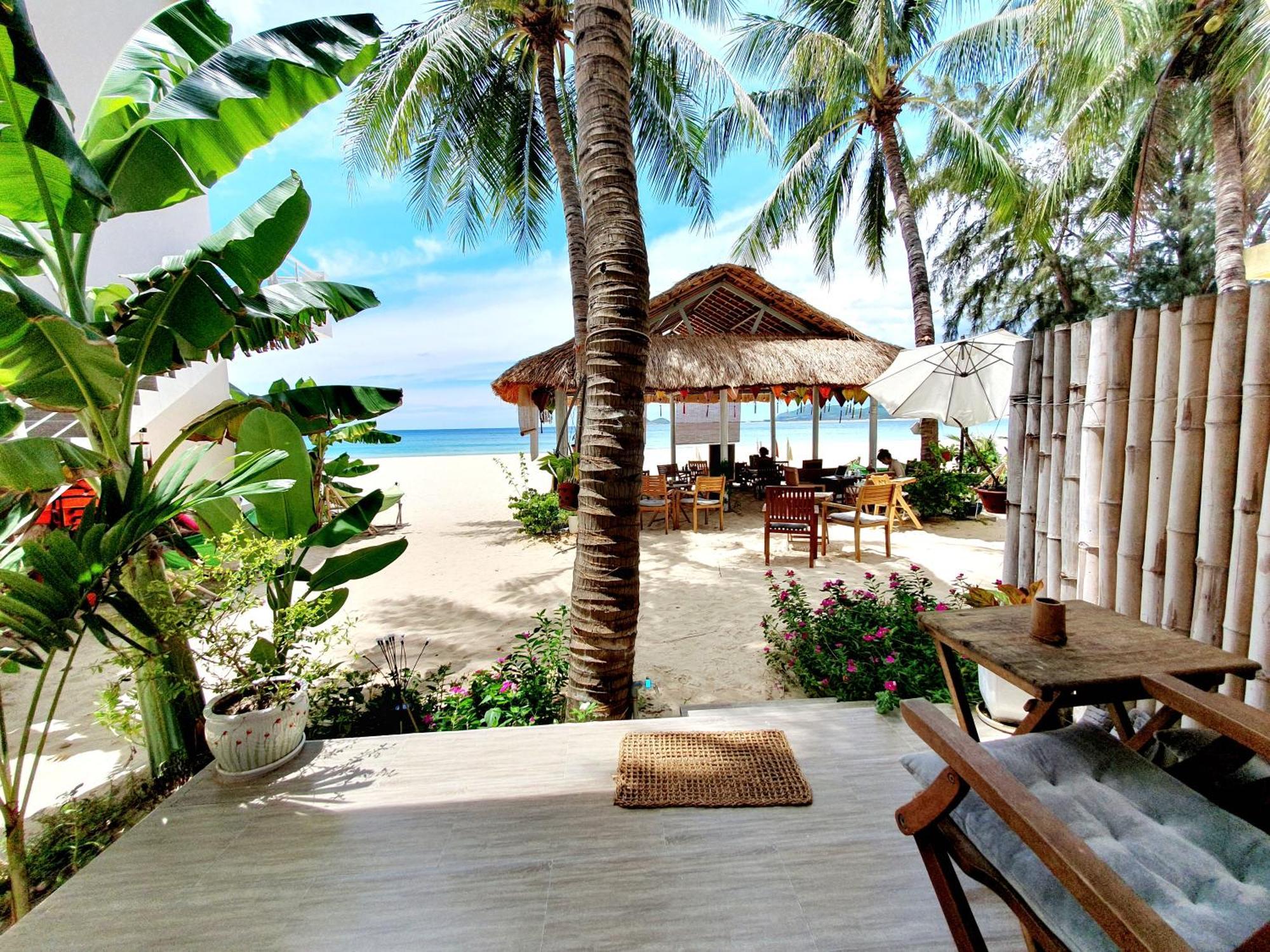 Lucky Spot Beach Bungalow Song Cau Eksteriør bilde