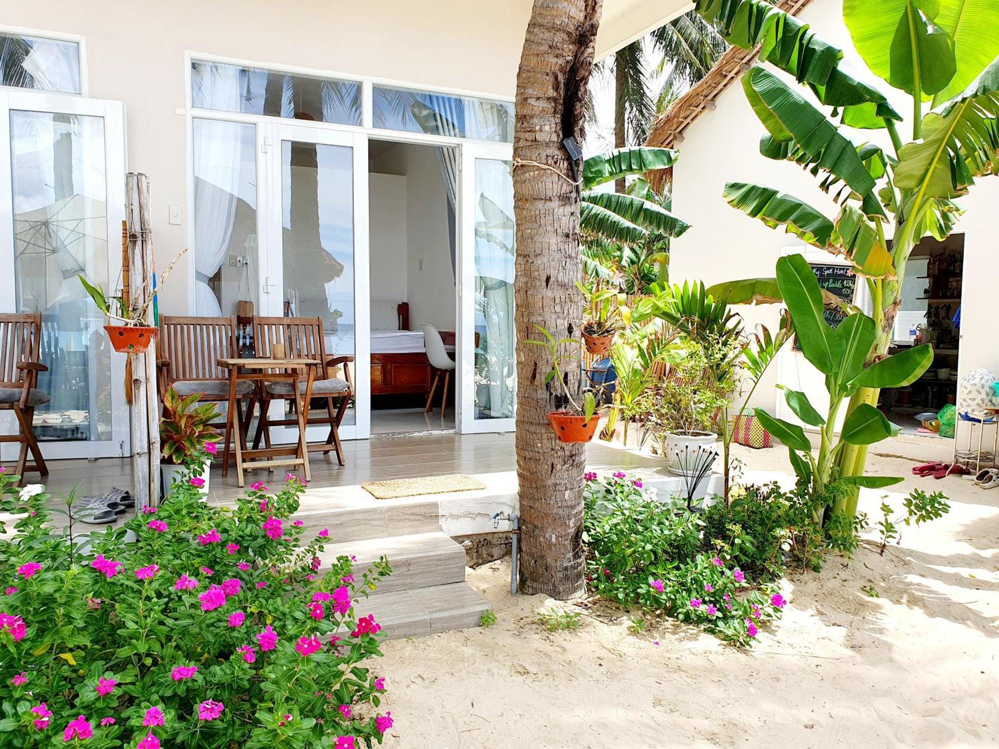 Lucky Spot Beach Bungalow Song Cau Eksteriør bilde