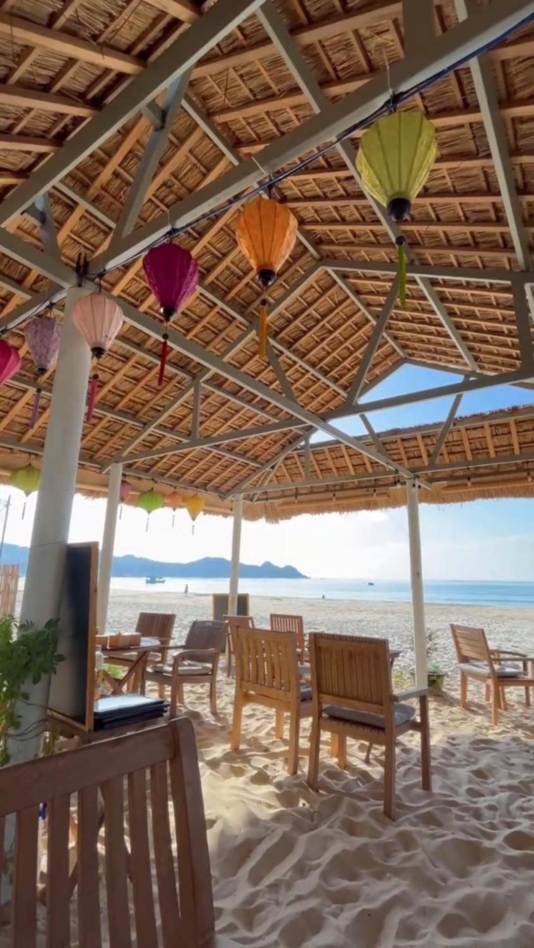 Lucky Spot Beach Bungalow Song Cau Eksteriør bilde